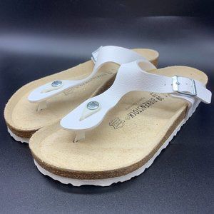 Birkenstock Gizeh White Women's Sandals 39